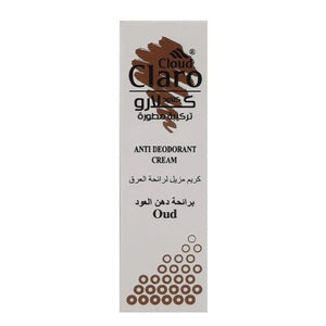 Claro deodorant cream 20ml the scent of oud oil