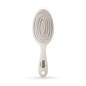 Mella Hair Brush 6631 oval shape Light beige
