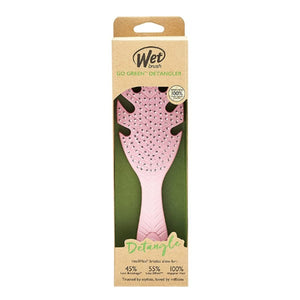 Wet brush hair brush go green detangler in pink