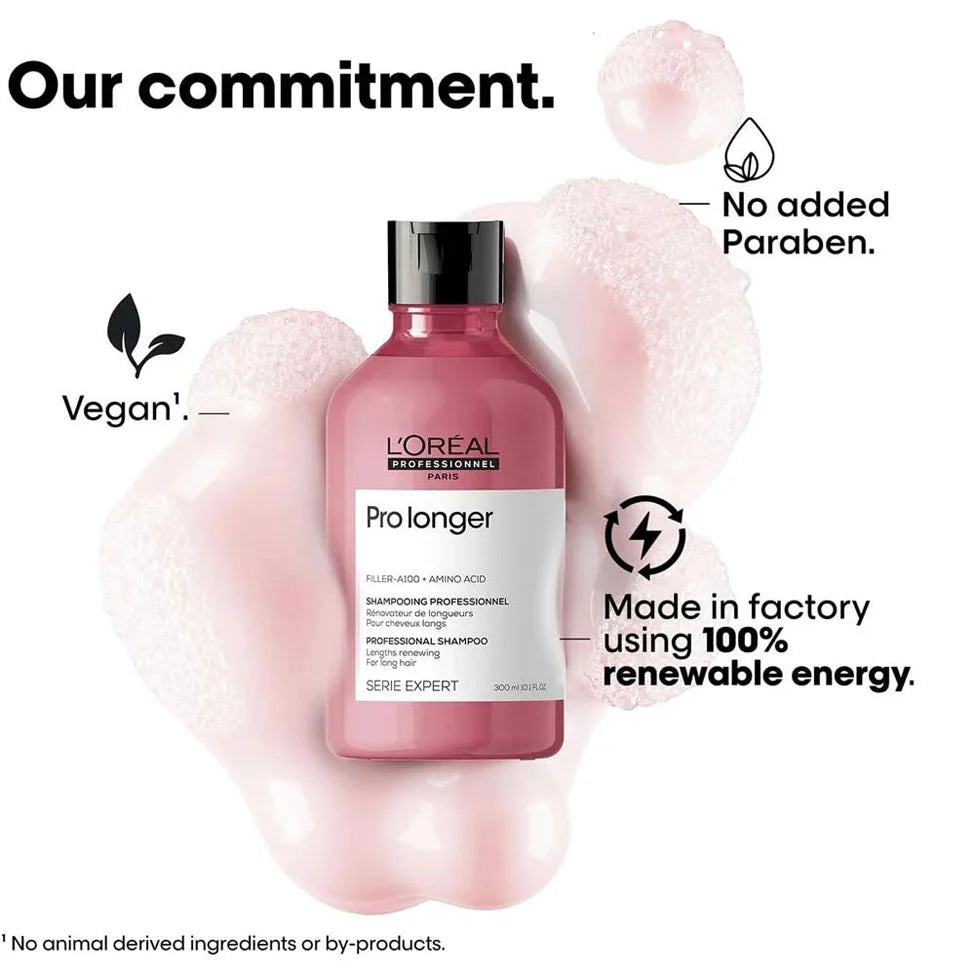 L'Oréal Professionnel  Hair Shampoo 300ml Pro Longer