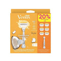 Gillette venus comfort glide coconut 1 handle 6 blades