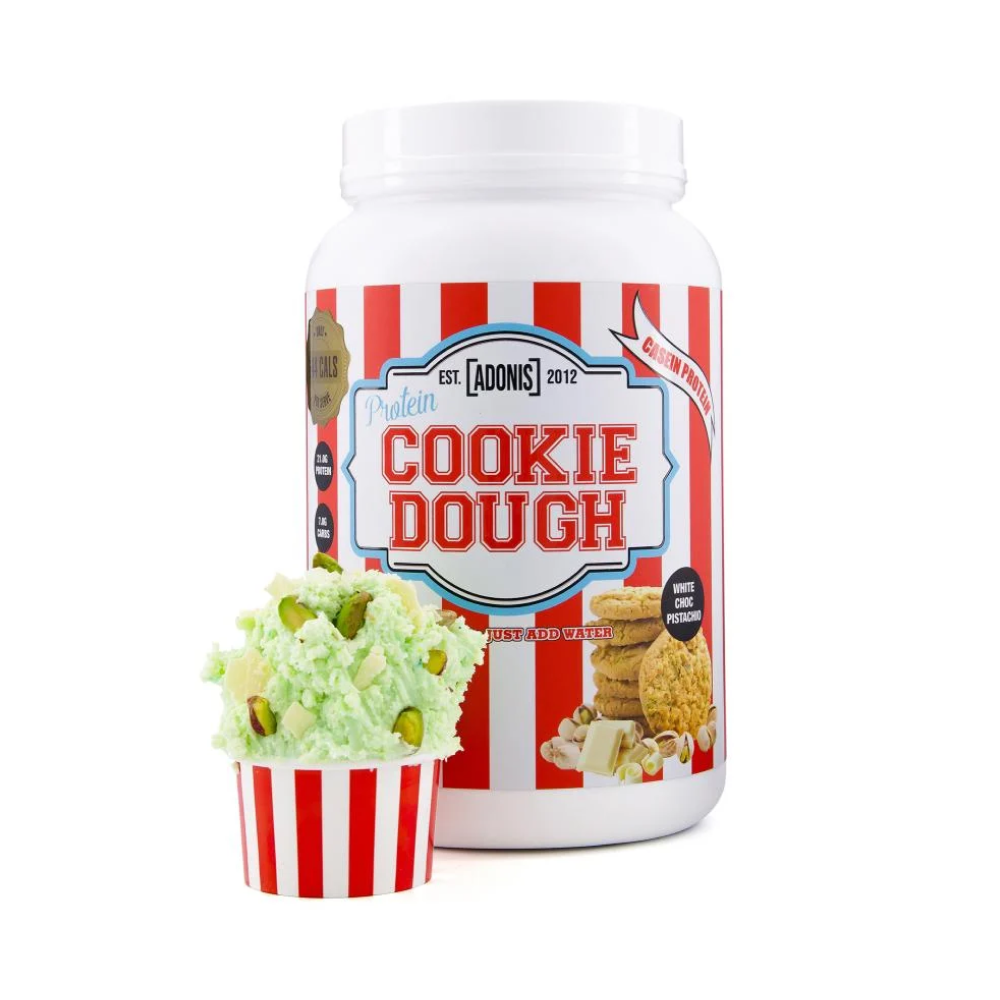 Adonis Protein Cookie Dough – Chocolate Pistachio with Casein 1kg