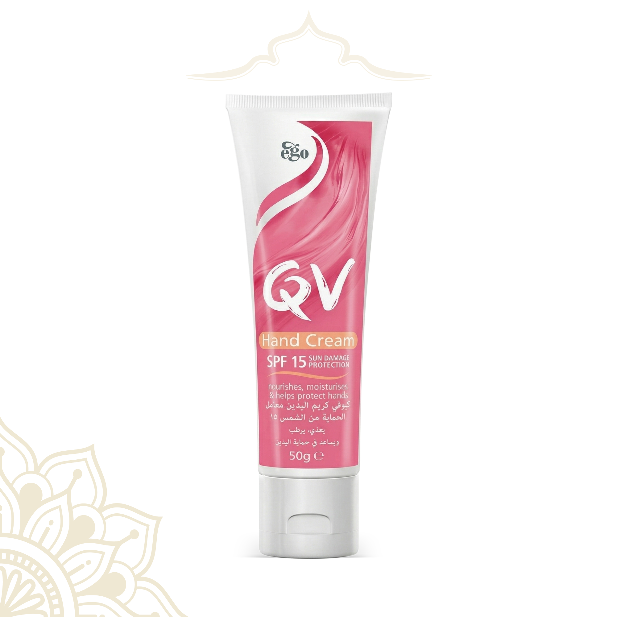QV Hand Cream – Nourishing Moisturizer with SPF and UV Protection 50g