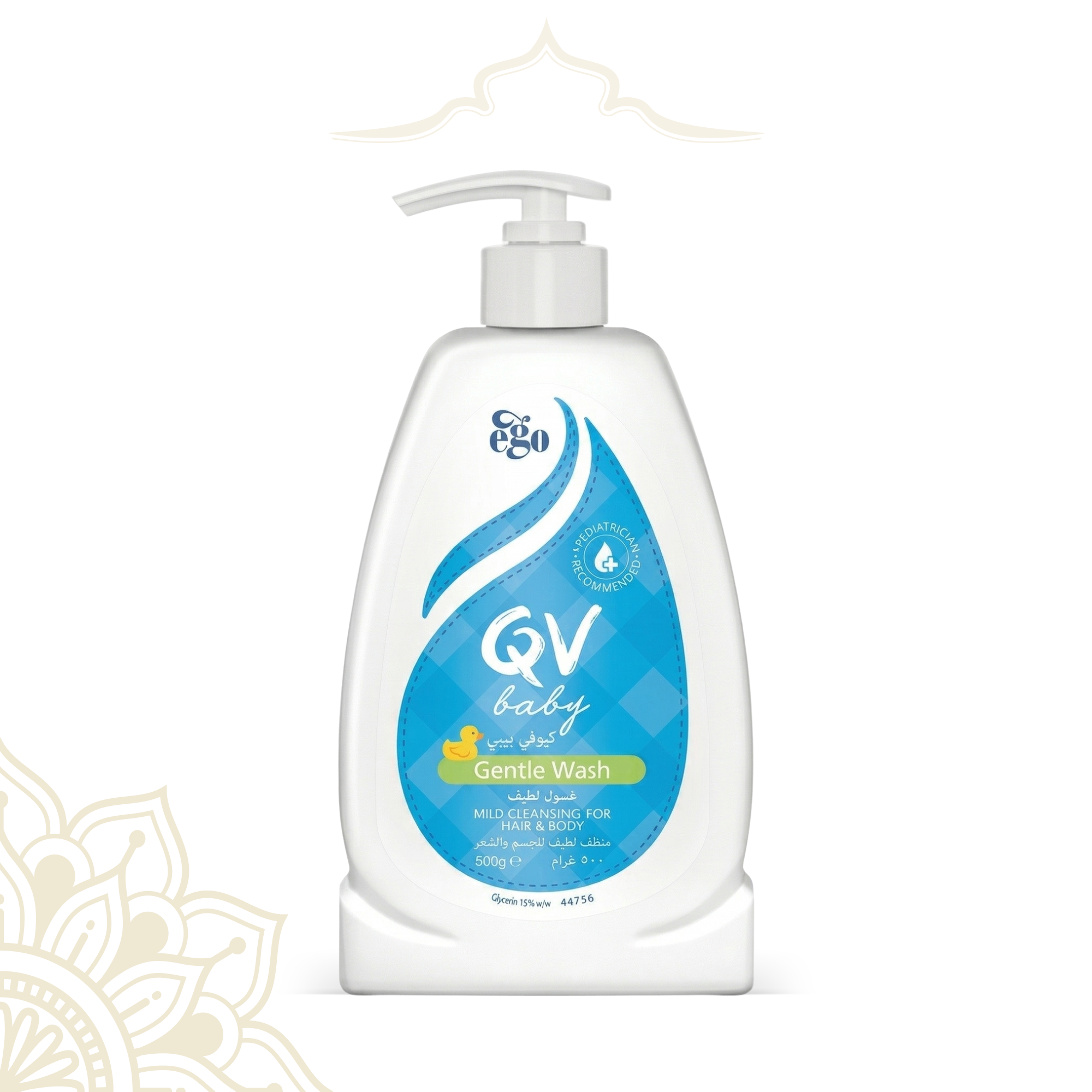 QV Baby Gentle Body & Hair Wash - 500 gm