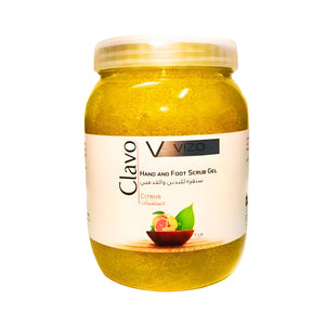 Vizo hand and foot scrub 1000ml clavo with citrus