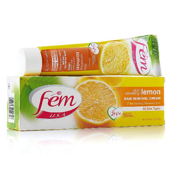 Fem hair removal cream 120g lemon v2