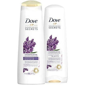 Dove shampoo 400 ml + conditioner 320 ml lavender (special offer)