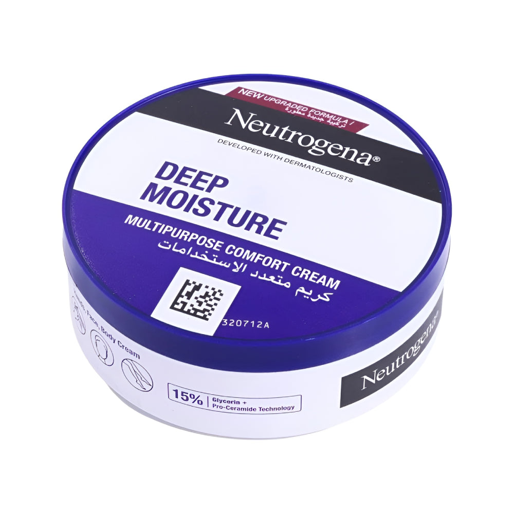 Neutrogena Cream 200ml Norwegian Formula Deep Moisture Multipurpose Comfort