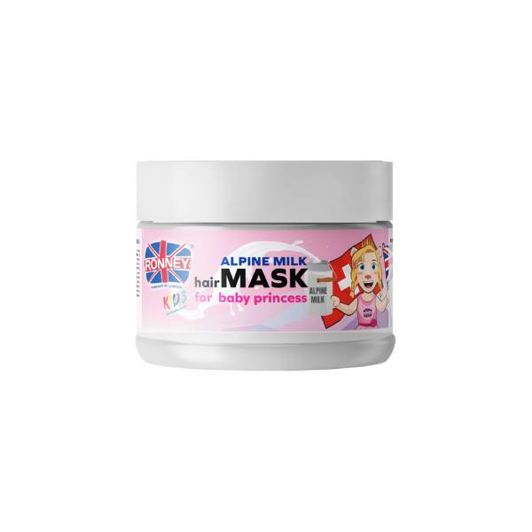 Ronney Baby Hair Mask 300ml For Girls With Alpine Milk