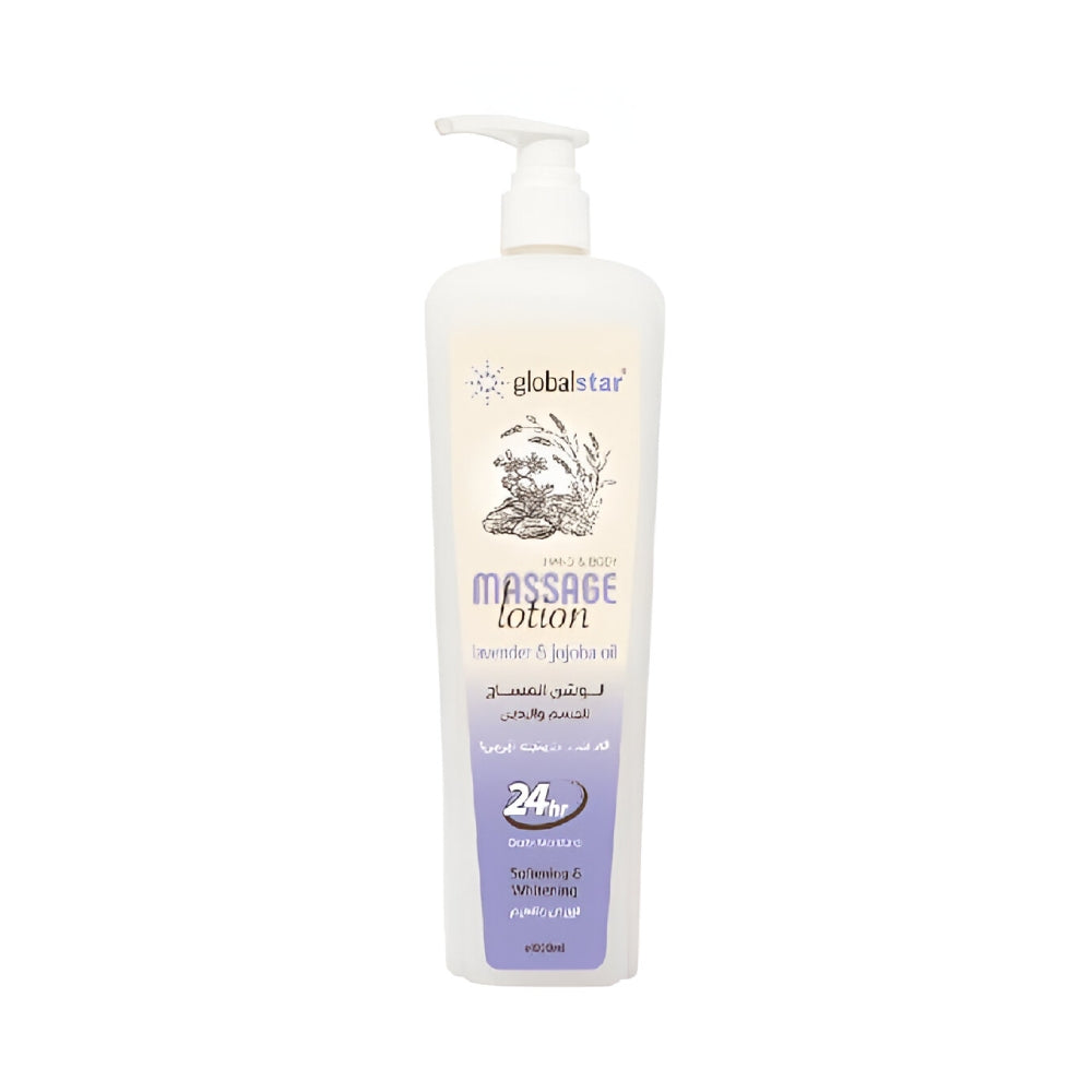 Global star massage lotion 1l with lavender