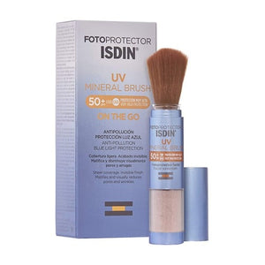 Isdin sun spray fotoprotector with spf 50+ mineral brush