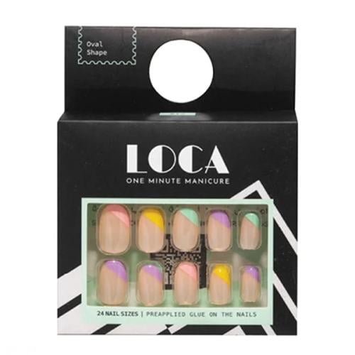 Loca nails 24 oval shape