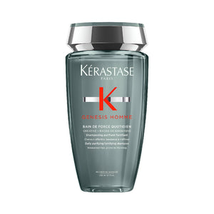 Kerastase hair shampoo 250ml genesis homme bain de force quotidien
