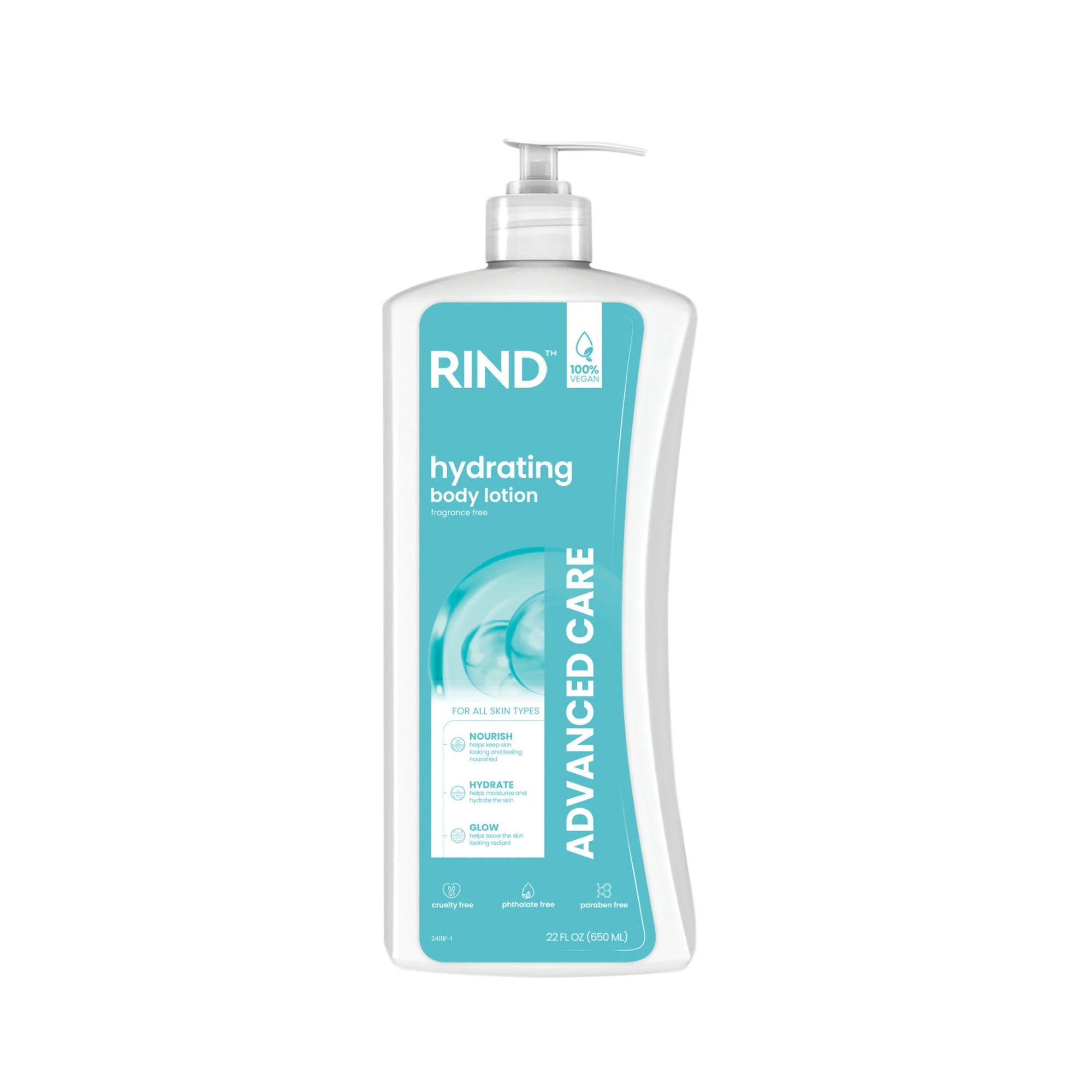 RIND Body Lotion – Hydrating Daily Moisturizer for All Skin Types, 650 ml