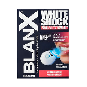 Blanx Kit 50ml White Shock Intensive Teeth Whitening Blue Power
