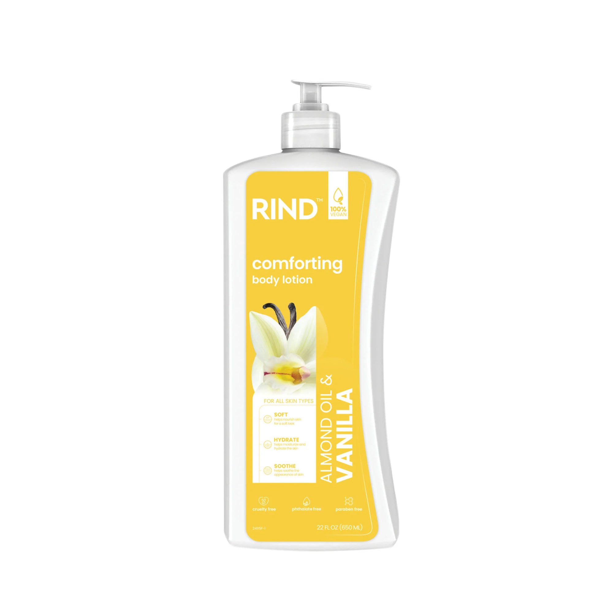 RIND Body Lotion – Hydrating Daily Moisturizer for All Skin Types, 650 ml