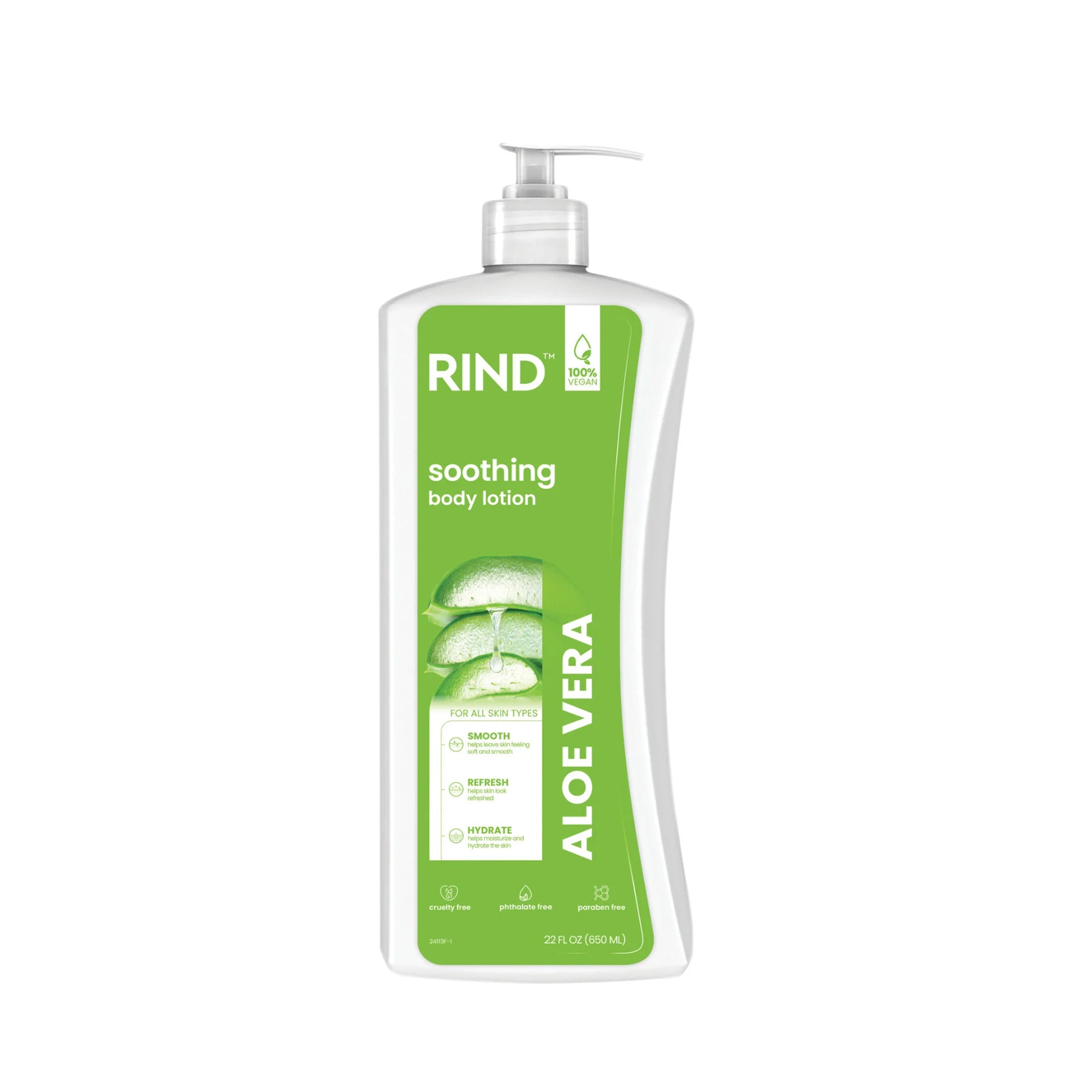 RIND Body Lotion – Hydrating Daily Moisturizer for All Skin Types, 650 ml
