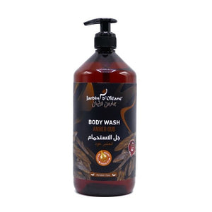 Jardin oleane shower gel 1l with amber and oud