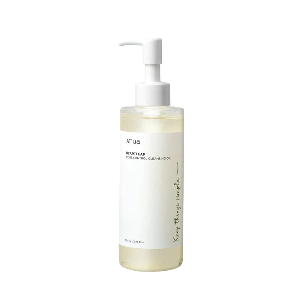 Anua Heartleaf Pore Control Cleansing Oil – Gentle Makeup Remover for Sensitive Skin 200ml