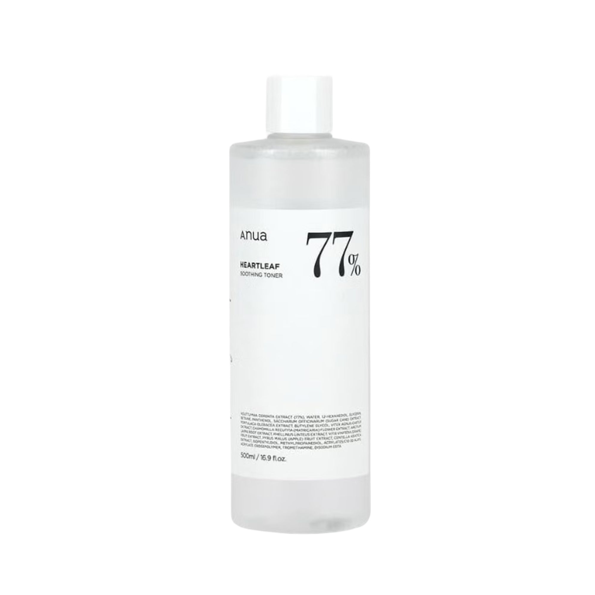 Anua Heartleaf 77% Soothing Toner – Calming & Redness Relief for Sensitive Skin 500ml