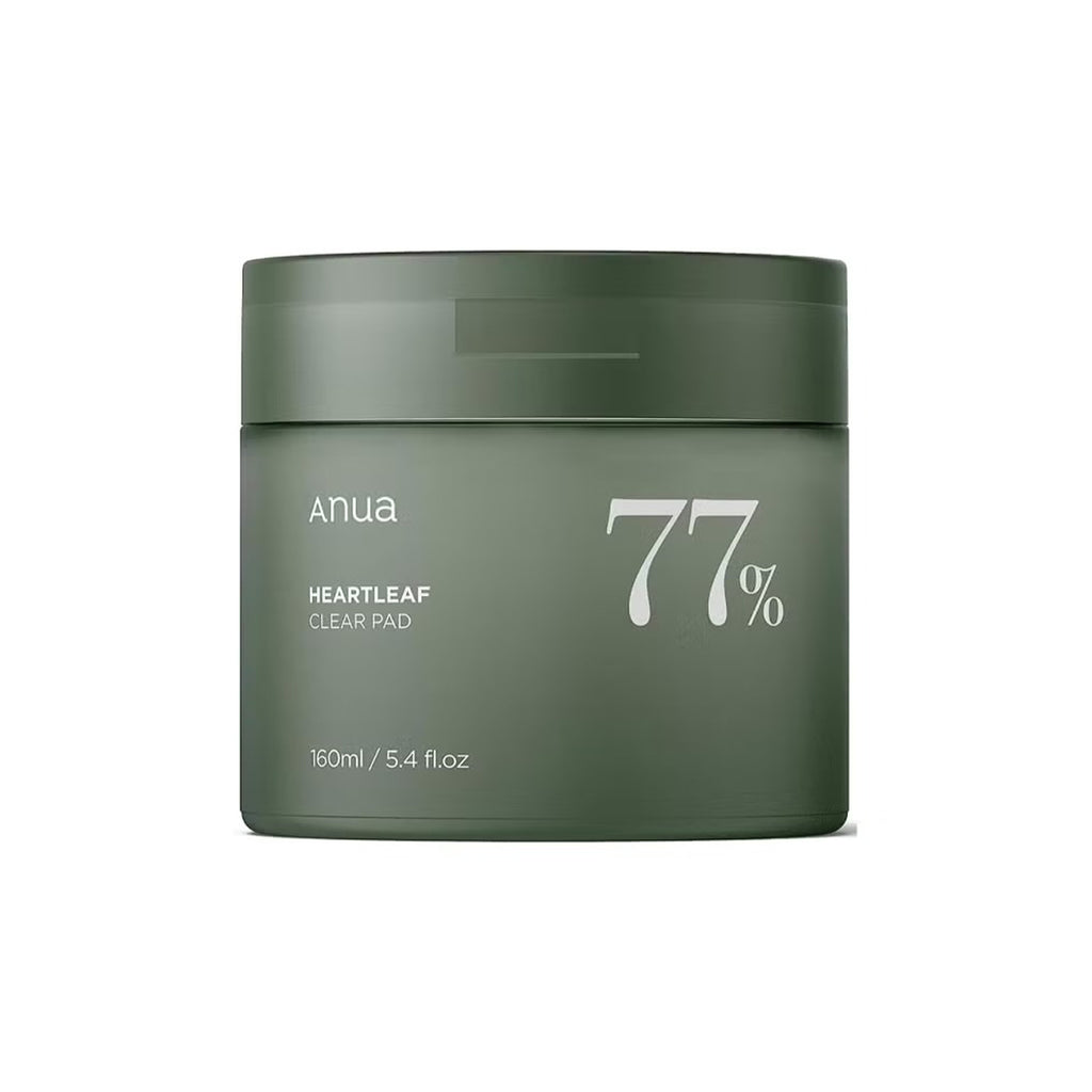 Anua Heartleaf 77% Soothing Toner Pads – Exfoliating & Calming Face Pads - 70 Pieces