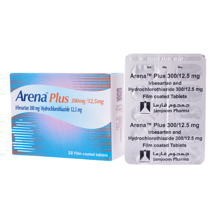 ARENA PLUS 300mg /12.5 30 Tab