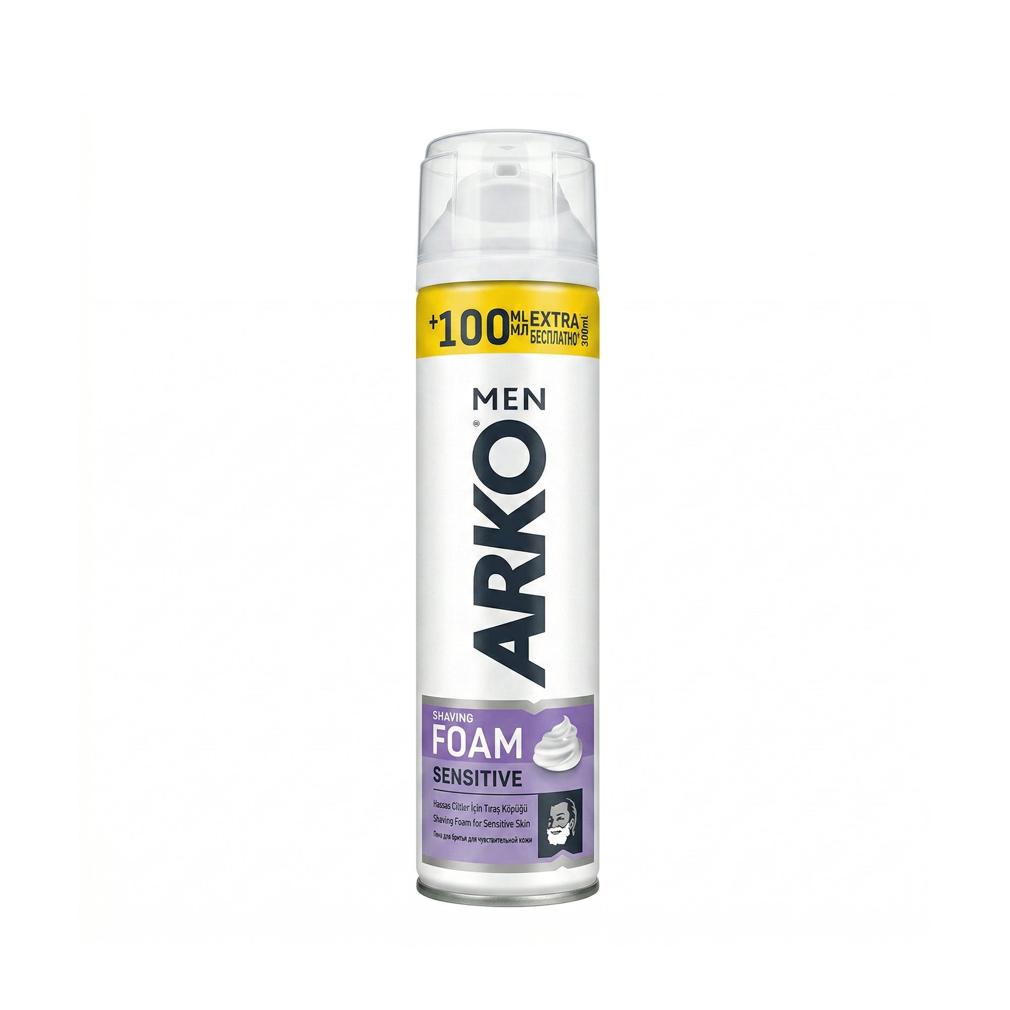 Arko Shaving Foam & Cream for Sensitive Skin – Moisturizing Shave Formula