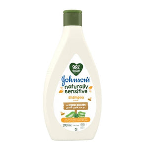 Johnson's hair shampoo 395ml organic aloe vera