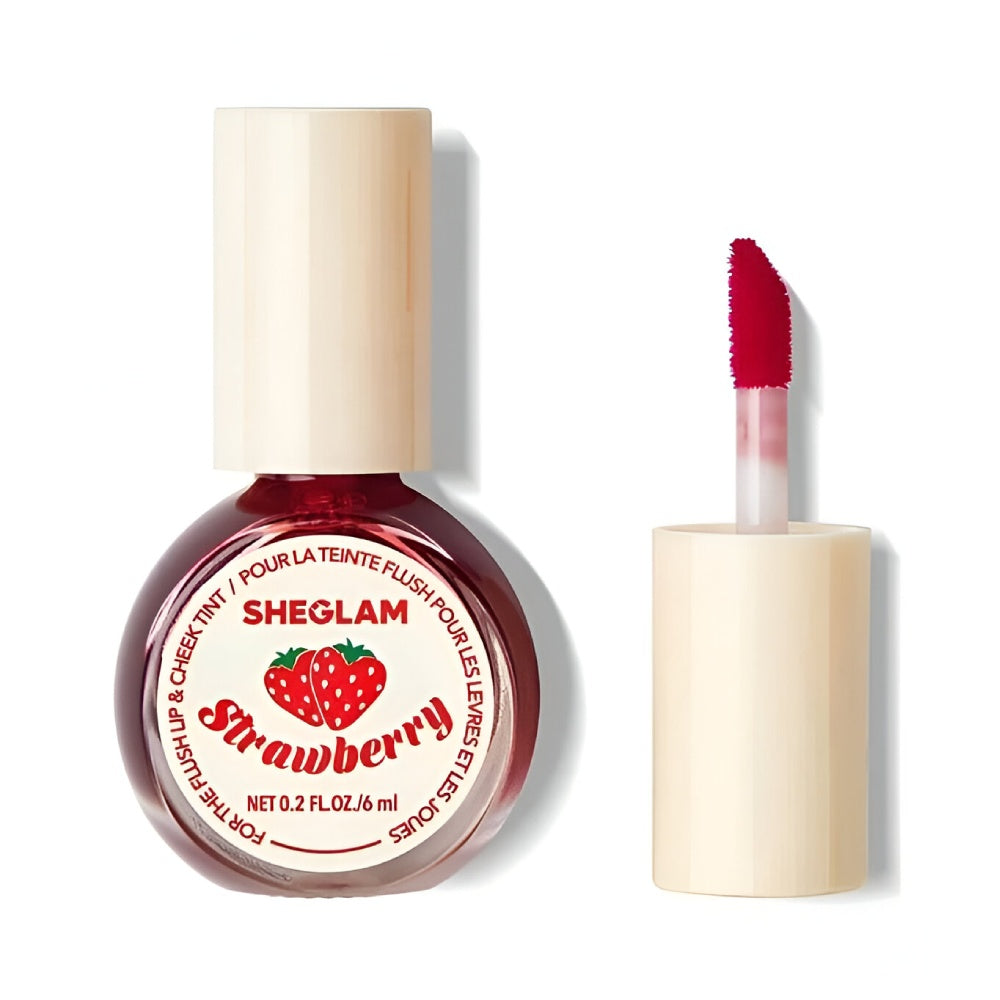 Sheglam lip & cheek for the flush tint it's chili