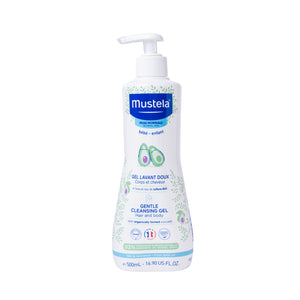 Mustela bebe gentle cleansing gel 500 ml hair & body lavant doux