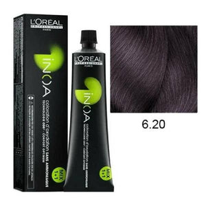 Loreal professionnel ammonia free hair color 60ml inoa 6.20