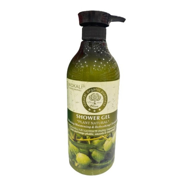 Wokali Shower Gel 900ml With Olive Extract