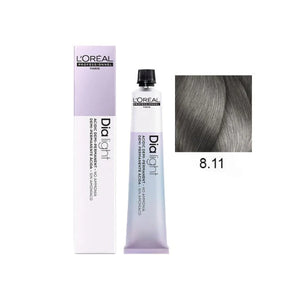 Loreal professionnel hair color 50ml dia light 8.11