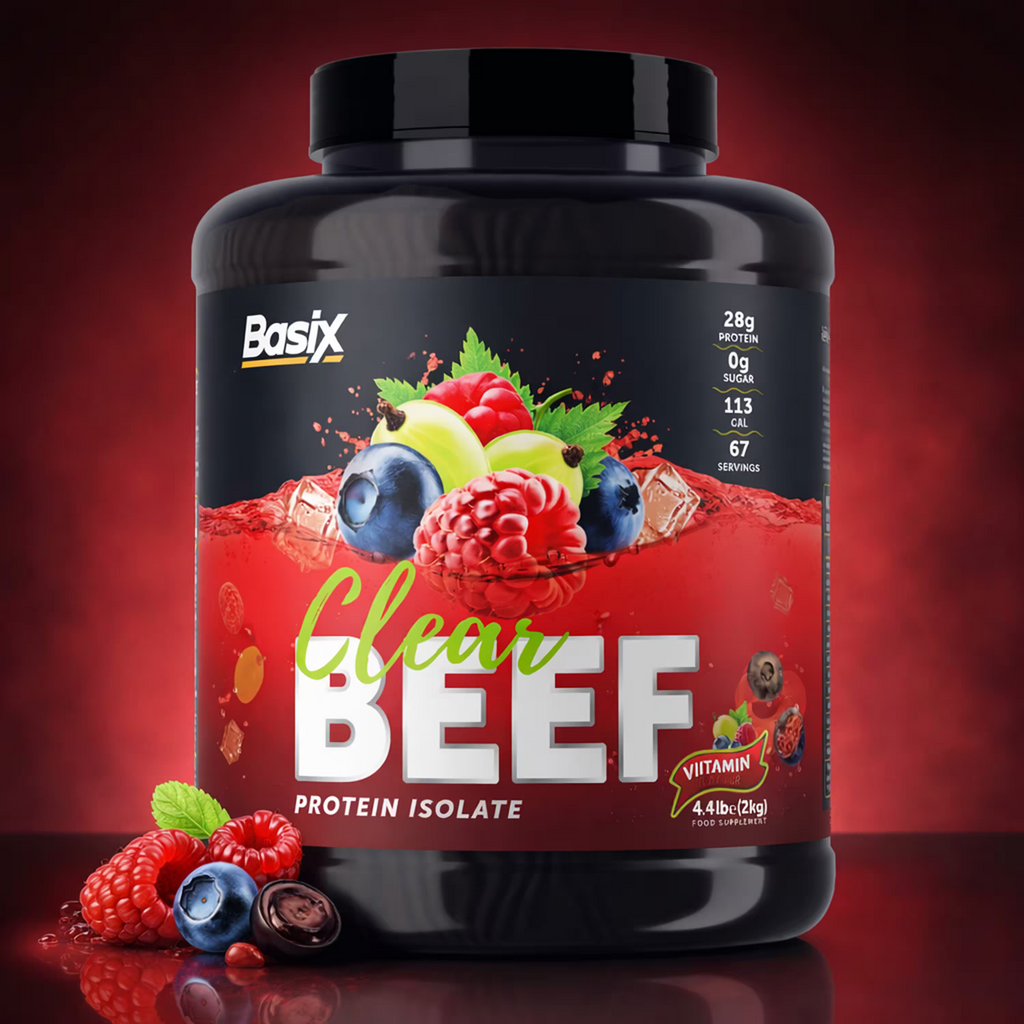 Basix Clear Beef Protein Isolate - Vimtonic Flavor - 4.4 LB