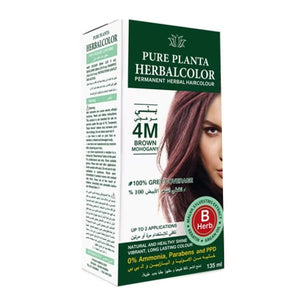 Pure Planta Ammonia-Free Hair Color 135ml 4M Brown Mohogany