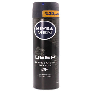 Nivea deodorant spray 150 ml deep for men 20% off