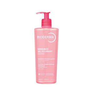 Bioderma Sensibio Purifying Gel Wash – Gentle Cleanser for Sensitive Skin 500ml