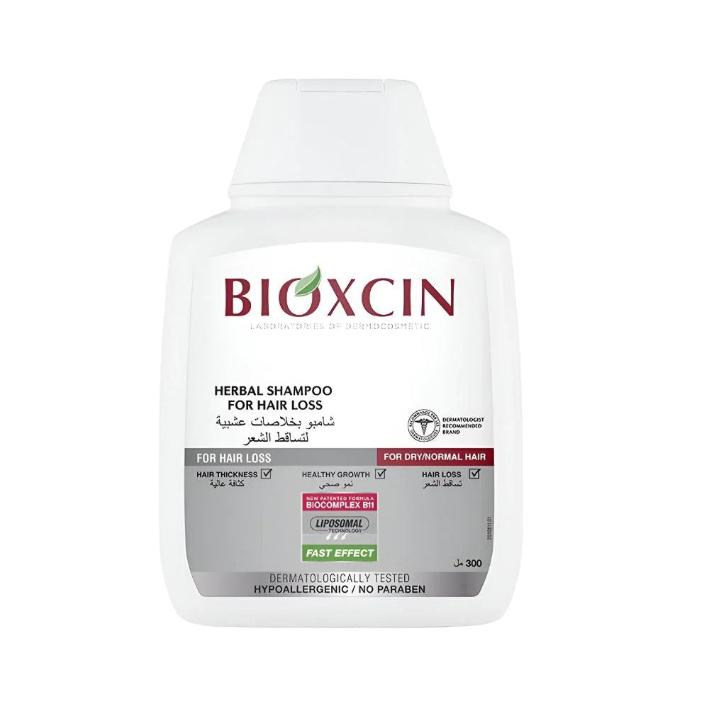 Bioxcin Herbal Hair Shampoo 300ml For Hair Loss for Oily Hair