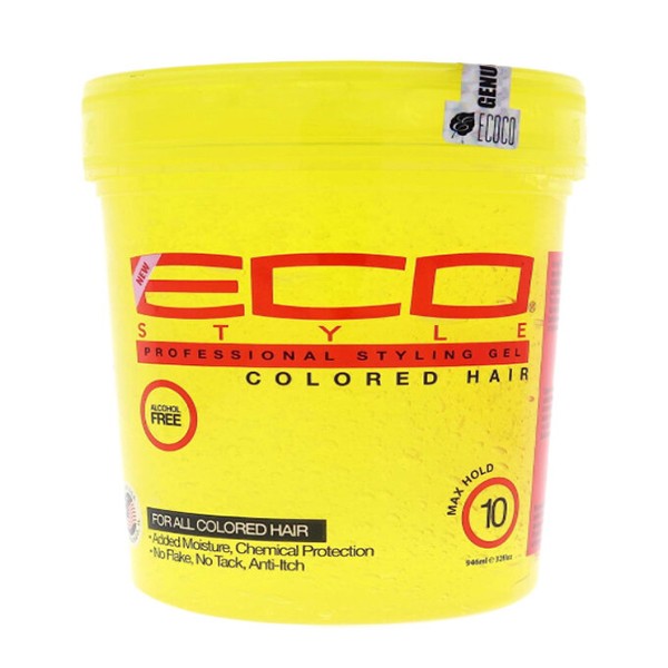 Eco style hair gel 946ml colored
