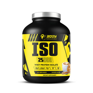 Body Builder ISO 25000 Cappuccino Whey Protein Isolate 4lb (1.81kg)