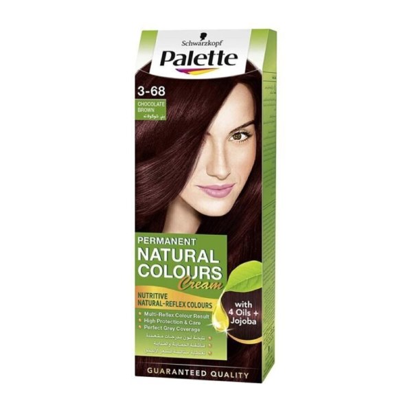 Palette Hair Color Naturals 3.68 Chocolate Brown