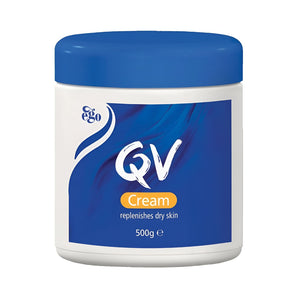 Qv cream 500g replenishes dry skin