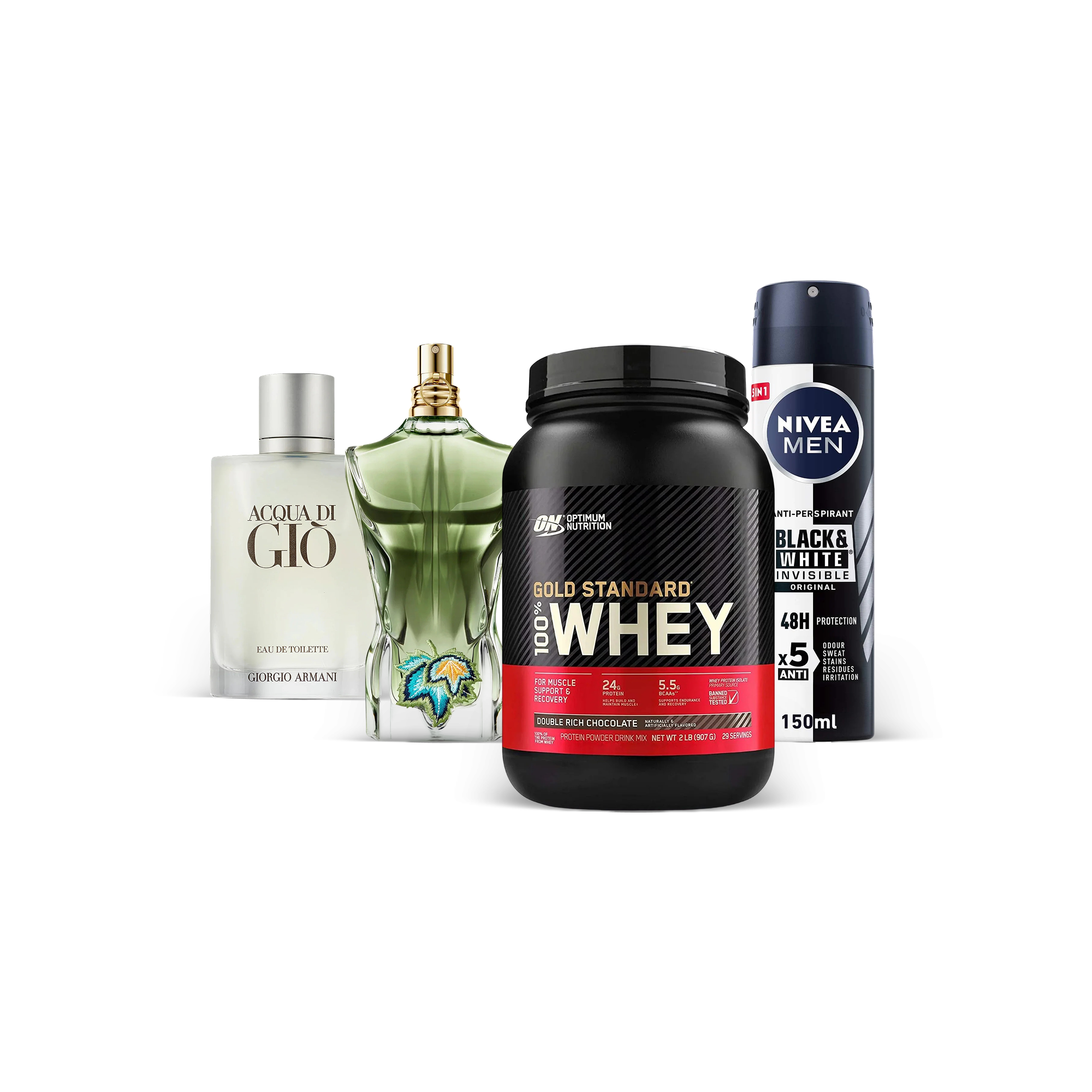 Ultimate Men's Fragrance & Fitness Bundle