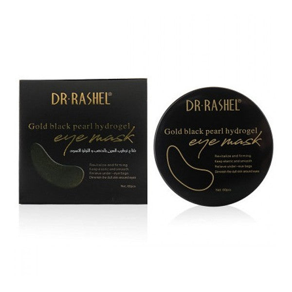 Dr.rashel under eye patches 60pc with gold and black pearls hydrogel