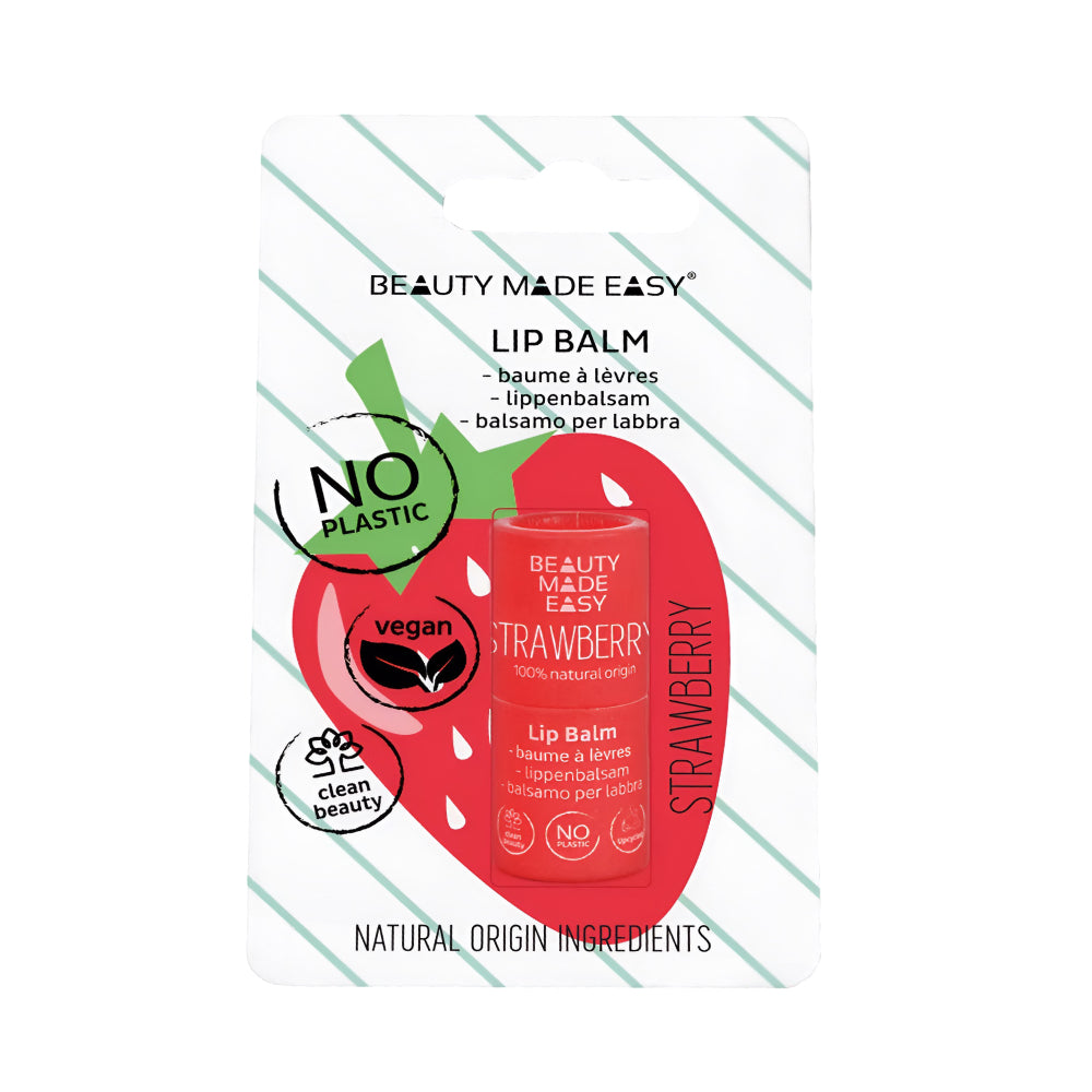 Beauty Made Easy Lip Balm 5g Strawberry