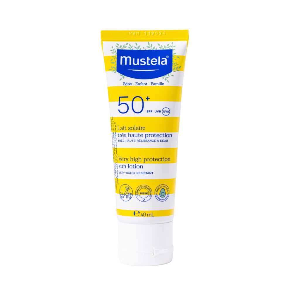 Mustela baby sun lotion 40ml 50+