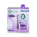 Covix care body wash 500ml antibacterial lavender scent with loofah