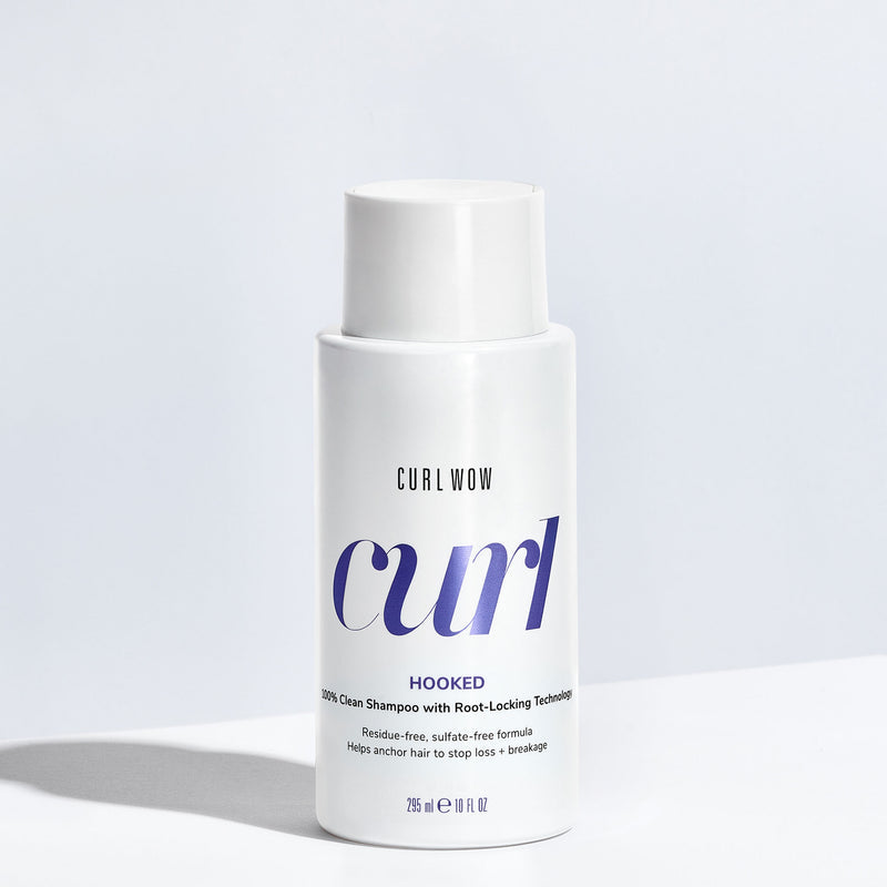 Color wow hooked curl shampoo – 100% clean, root locking 295ml