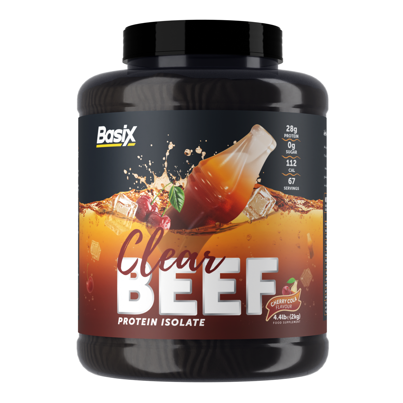 Basix beef protein iso cherry cola 4.4lb