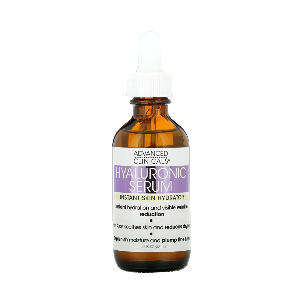 Advanced Clinicals Serum 52ml Hyaluronic Acid